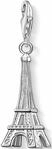 Charm-Einh&auml;nger THOMAS SABO "Eiffelturm-Design", silber (silberfarben), Charms,