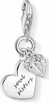 Charm-Einh&auml;nger THOMAS SABO "Charm-Anh&auml;nger SOUL SISTERS", silber (silberfarben),
