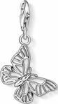 Charm-Einh&auml;nger THOMAS SABO "Schmetterling-Design", silber (silberfarben), Charms,