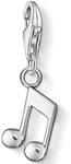 Charm-Einh&auml;nger THOMAS SABO "Note", silber (silberfarben), Charms, Damen, Silber 925