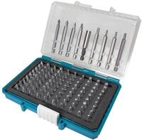 Bit-Set MAKITA "P-81050", blau, Kunststoff, Metall, Bits, Bit-Set, 99-tlg., inkl.