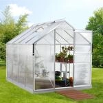 Gew&auml;chshaus VITAVIA "Luna 5000", silber (silberfarben), B:195cm H:197cm...