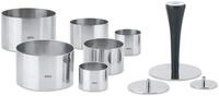 Speisering GEFU "FORMIDABLE", silber, H:5,1cm &Oslash;:8cm, Edelstahl, Speiseringe,