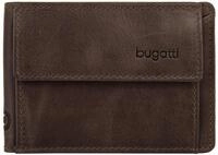 Geldb&ouml;rse BUGATTI "VOLO", Herren, braun, Leder, gepflegt, Kleinlederwaren