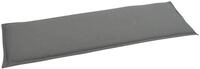 Bankauflage GO-DE, grau (anthrazit), B:148cm H:6cm T:45cm, Obermaterial: 85%