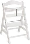 Hochstuhl HAUCK "Alpha+", Kinder, Gr. B/H/T: 56cm x 77cm x 48cm, wei&szlig;, Baumwolle,