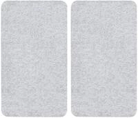 Herd-Abdeckplatte WENKO "Universal Modell Transparent", wei&szlig;, B:30cm L:52cm, Glas,