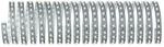 PAULMANN LED-Streifen "MaxLED 500 BLE Basisset 10m 50W 230/24V Silber 53,5W
