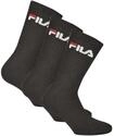 Kurzsocken FILA "Socken 3er Pack", Damen, Gr. 35-38, schwarz, Obermaterial: 70%