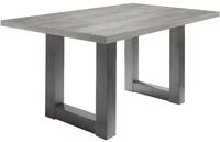 Esstisch M&Auml;USBACHER "Mister", grau (tischplatte: beton, optik), B:140cm H:75cm