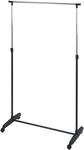Kleiderst&auml;nder WENKO "Mikey", silber (schwarz, silber), B:90cm T:38cm, Metall,