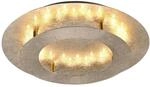 PAUL NEUHAUS Deckenleuchte "NEVIS", gold (goldfarben), 1, &Oslash; 40cm H: 8cm, 1 Stk.,
