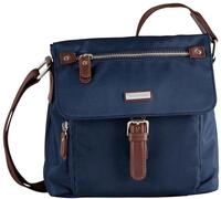 Umh&auml;ngetasche TOM TAILOR "Rina", Damen, Gr. B/H/T: 22,5cm x 19cm x 9cm, blau,