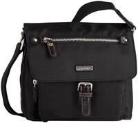 Umh&auml;ngetasche TOM TAILOR "Rina", Damen, Gr. B/H/T: 22,5cm x 19cm x 9cm, schwarz,