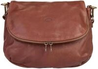 Umh&auml;ngetasche PIK&Eacute;, Damen, Gr. B/H/T: 29cm x 24cm x 8cm onesize, braun, Leder,