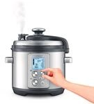 SAGE Dampfgarer "SPR700BSS the Fast Slow Pro", silber (silberfarben), B:32,3cm
