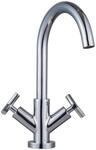 Waschtischarmatur SCH&Uuml;TTE "Eliot", grau (chrom), B:3,3cm H:28,5cm T:22cm,