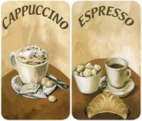Herd-Abdeckplatte WENKO "Universal Modell Kaffee", bunt (braun, bunt), B:30cm...
