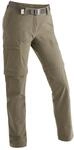 Outdoorhose MAIER SPORTS "Inara slim zip", Damen, Gr. 38, Normalgr&ouml;&szlig;en, beige