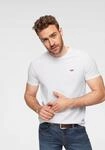 T-Shirt LEVI'S "ORIGINAL HM TEE", Herren, Gr. M, wei&szlig;, Jersey, Obermaterial: 100%