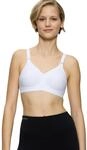 Sport-BH TRIACTION BY TRIUMPH "Triaction Wellness N", Damen, Gr. 75, Cup B, wei&szlig;,