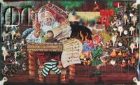 Adventskalender KREBS GLAS LAUSCHA "Weihnachtsdeko mit sch&ouml;nen Figuren, ca.4-5cm",