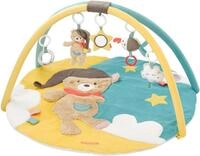 Spielbogen FEHN "Bruno, 3-D-Activity-Decke", bunt (beige, blau, gelb), Spielb&ouml;gen,