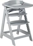 Hochstuhl ROBA "Treppenhochstuhl Sit Up Click & Fun, taupe", Kinder, Gr. B/H/T: 45cm