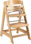 Hochstuhl ROBA "Treppenhochstuhl Sit Up Click, natur", Kinder, Gr. B/H/T: 45cm x 80cm