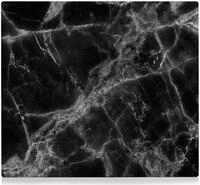 Herdblende-/Abdeckplatte ZELLER PRESENT "Marmor", schwarz, B:50cm L:56cm,