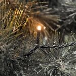 KONSTSMIDE LED-Lichterkette, Energieeffizienz: E, schwarz, Dioden 400 Stk. Flammen