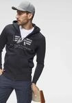 Kapuzensweatjacke ALPHA INDUSTRIES "BASIC ZIP HOODY", Herren, Gr. S, blau...