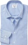 Langarmhemd MARVELIS, Herren, Gr. 38, N-Gr, blau, Web, Obermaterial: 100% Baumwolle,