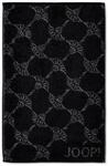 G&auml;stehandtuch JOOP "G&auml;stetuch Classic Cornflower 1er Pack" Gr. S, schwarz,...