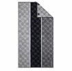 Handtuch JOOP "Handtuch Cornflower Stripes 1er Pack", schwarz, B:80cm, Obermaterial: