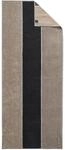 Saunatuch JOOP "Saunatuch Signature 1er Pack", braun (grau), B:80cm, Obermaterial: