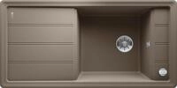 Granitsp&uuml;le BLANCO "FARON XL 6 S", braun (tartufo), B:50cm H:20cm T:100cm,