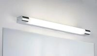 PAULMANN Spiegelleuchte "Mizar", wei&szlig; (chromfarben, wei&szlig;), 1, H: 4,5cm, 1 Stk.,