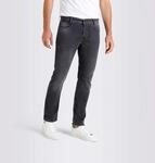 Straight-Jeans MAC "Jogn Jeans", Herren, Gr. 32, L&auml;nge 32, grau (grau used),