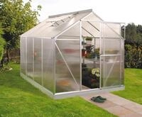 Gew&auml;chshaus VITAVIA "EOS 6000", silber (silberfarben), B:198cm T:304cm,