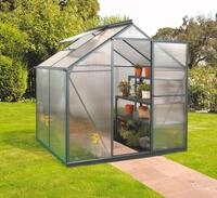 Gew&auml;chshaus VITAVIA "EOS 3100", gr&uuml;n (smaragdgr&uuml;n), B:198cm T:155cm,