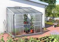 Anlehngew&auml;chshaus VITAVIA "Osiris 5200", silber (silberfarben), B:262cm T:201cm,