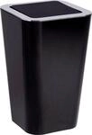M&uuml;lleimer WENKO "Candy", schwarz, B:18cm H:28,5cm T:18cm,