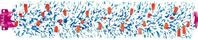 BISSELL B&uuml;rstenrolle "Brushroll Multi Surface", blau (blau, rosa), B:4cm H:4cm