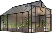 Gew&auml;chshaus VITAVIA "Mars 9900", schwarz, B:257cm H:231,8cm T:383cm,
