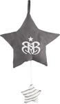 Spieluhr ROBA "Rock Star Baby 3", grau, Spieluhren, KinderB:27cm H:27cm, Baumwolle,