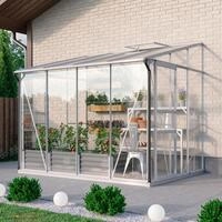 Anlehngew&auml;chshaus VITAVIA "Osiris 5200", silber (silberfarben), B:190cm T:254cm,