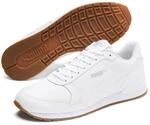 Sneaker PUMA "ST RUNNER V2 FULL L", M&auml;dchen, Gr. 44,5, wei&szlig; (puma wei&szlig;, gray