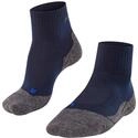 Wandersocken FALKE "TK2 Explore Cool Short", Damen, Gr. 35-36, marine, Materialmix,