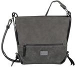 Umh&auml;ngetasche TOM TAILOR "ELIN", Damen, Gr. B/H/T: 28,5cm x 26cm x 9cm, grau,